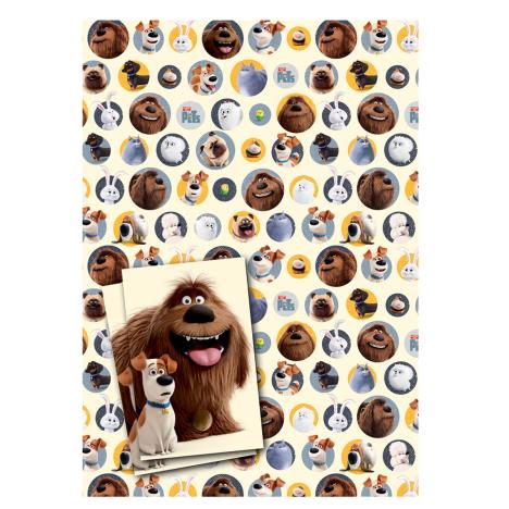 Secret Life Of Pets Gift Wrap & Tags £1.75